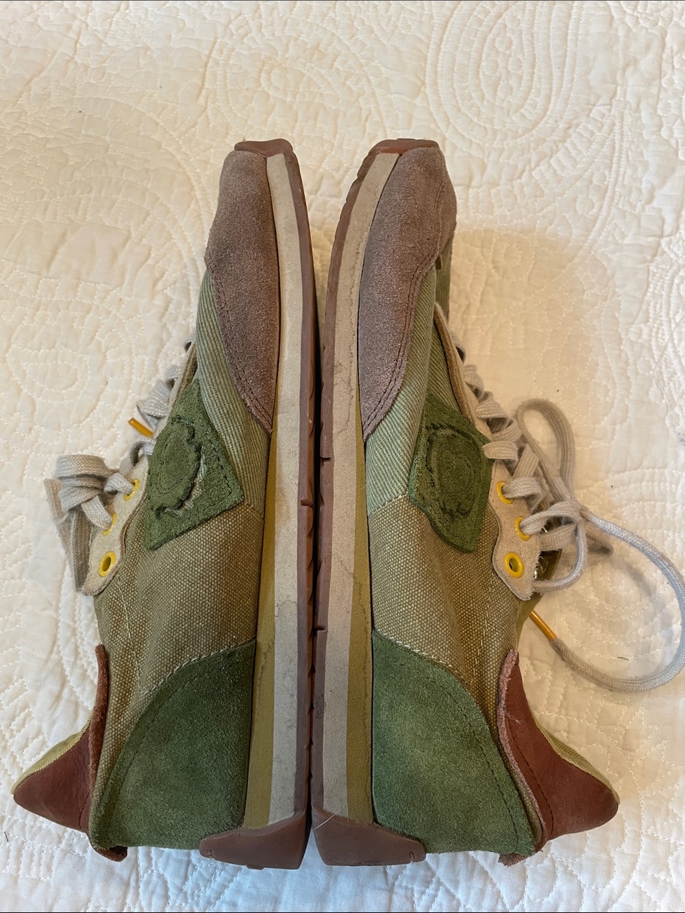 2 pairs - Satorisan Enso Gaia - Camouflage Moss EU44/US 10.5 men - Picture 3 of 16